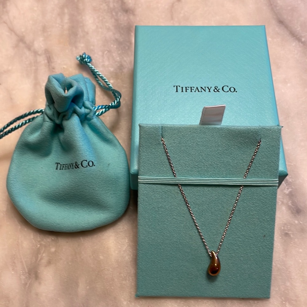 New Elsa Peretti Tiffany & Co Sterling Silver necklace